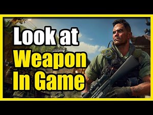 How to Look at Weapon and Inspect it in COD Black Ops 6 PS5/Xbox (Easy Tutorial)