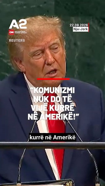 Zotohet Trump: Komunizmi nuk do të vijë kurrë në Amerikë!