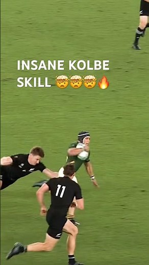 CHESLIN KOLBE INSANE FOOTWORK 🤯🔥 SPRINGBOKS RUGBY 2025 #rugby #springboks #rugbyskills #kolbe