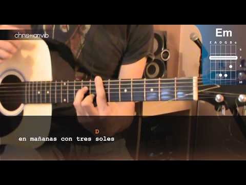 Cómo tocar "Love" de Zoé en Guitarra (HD) Tutorial - Christianvib