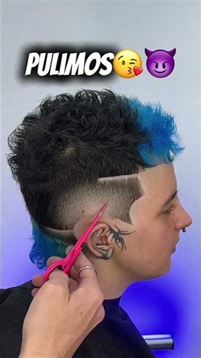 mullet haircuts #barber #balayageeducator #fadehaircut