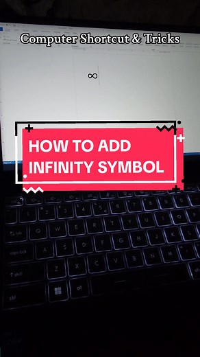 Cómo Agregar el Símbolo de Infinito en el Teclado
