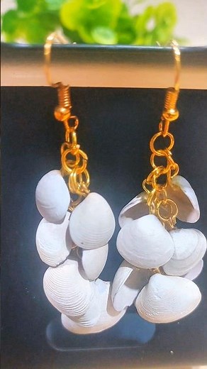 ✨ DIY Shell Earring Tutorial | Easy Beach-Inspired Jewelry 🌊