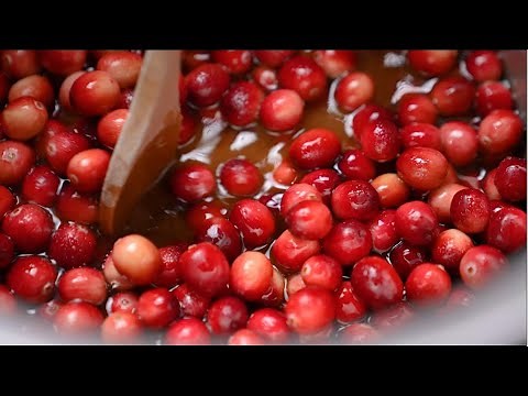 Idées de recettes avec des canneberges