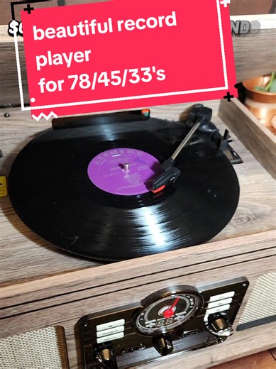 Beautiful Versatile Record Player for All Vinyls