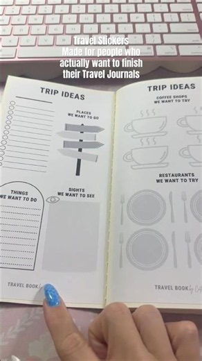 Travel Stickers | Finish my Travel Journal | Documenting Memories Should be Easy |