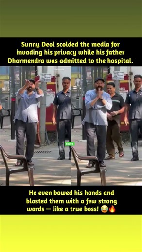 Sunny Deol created a storm outside his Mumbai home when he confronted paparazzi who were