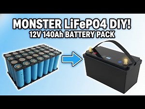 Safely Build a 12v 140Ah LiFePO4 Battery Pack - DIY Step-by-Step!