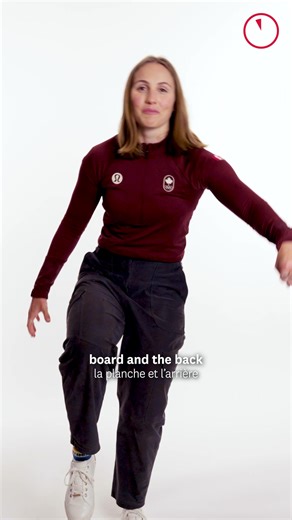 Here are 7 snowboard grabs in 30 seconds with Elizabeth Hosking 🏂 - Voici 7 grabs de snowboard en 30 secondes avec Elizabeth Hosking 🏂 | Team Canada / Équipe Canada