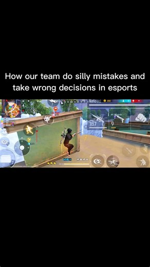 Results of taking wrong decisions in esports 🤡 #esports #freefire #youtubeshorts