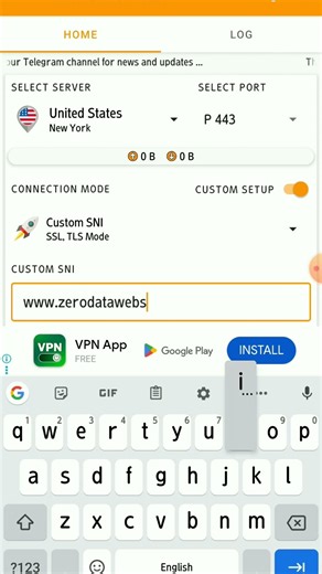 HA Tunnel Config| SNI For Secure Internet