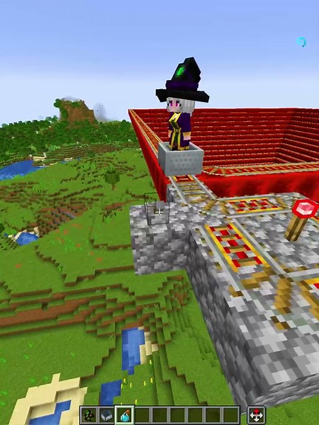 Minecraft Witch vs Particole accelerator