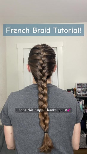 French Braid Tutorial: Top-Down Braiding Method