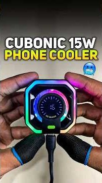 Cubonic Phone Cooler Unboxing & Review🔥 / Best Phone Cooler For Gaming