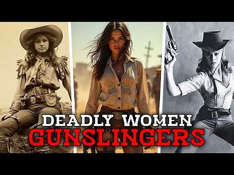 The FASTEST Female Gunslingers of the Wild West