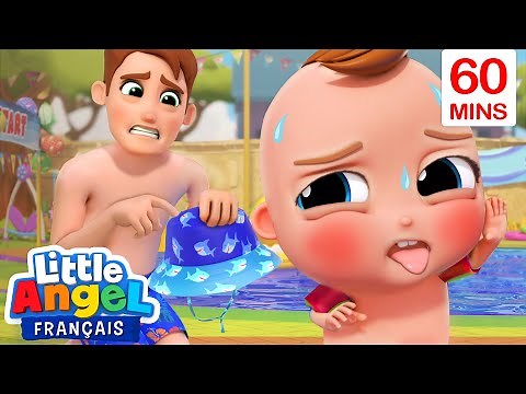Soleil ou pluie? Bébé Louis joue dehors | Comptine Maternelle | Little Angel Français