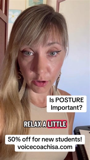 Is POSTURE Important When Singing?