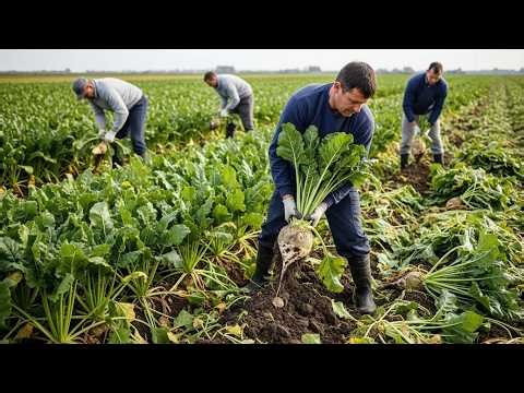 Sugar Beet Industry Explained – Harvesting and Sugar Production at Scale