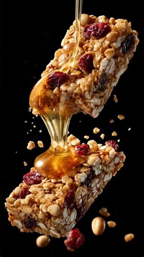 Instant Energy Granola Bars in Seconds ⚡ Healthy No Bake Snack | #cooking #recipe #food #foodshorts
