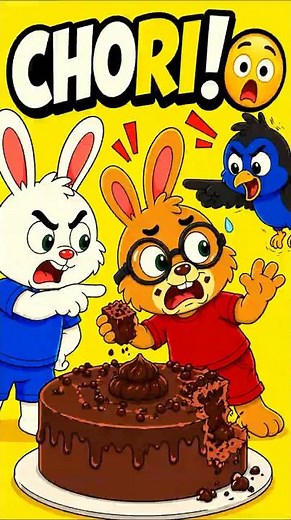 Honey Bunny 😱 CAKE CHORI! 🍰😂