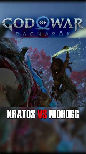 KRÂTOS 🆚 NIDHOGG : 😎😎😎😎 GOD OF WAR: RAGNAROK