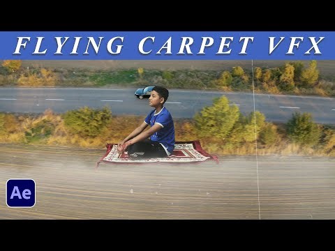 Fly on a Carpet like Aladin | Carpet flying VFX | After Effects | Easy & Simple | Abir