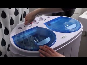 Mini machine à laver OneConcept DB003 - Utilisation - FR