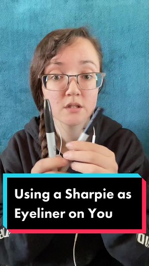 Creating Unique Makeup Looks with Sharpie Eyeliner