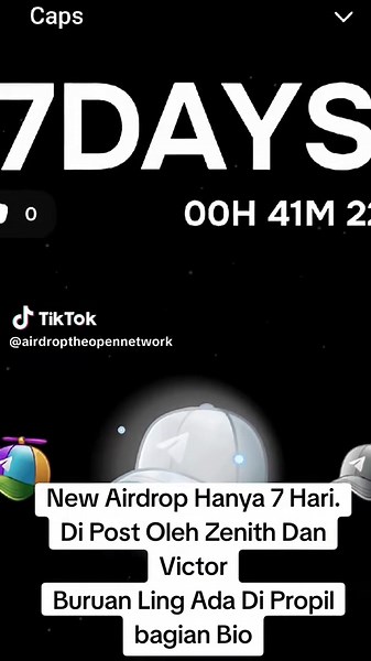 Airdrop Baru Durov Caps dalam 7 Hari