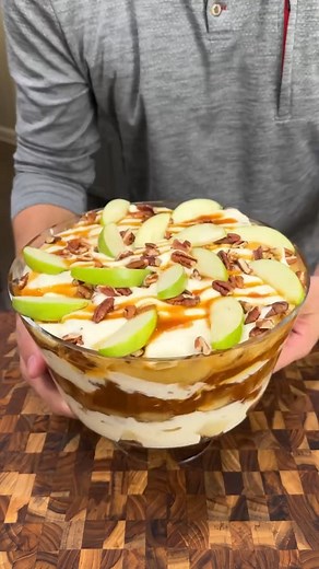 Caramel Apple Trifle 🍰 | Brain Food
