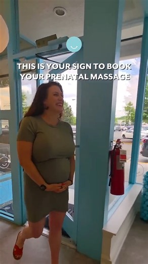 The relaxing prenatal massage every mom-to-be deserves 🤰✨ #massage #relax #stressrelief