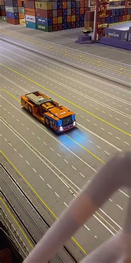 We Docked in China at 2 AM and the Entire Port Was Just Robots Moving Our Boxes