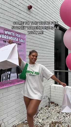 Come to the White Fox Sydney Warehouse Sale with Me