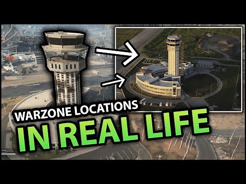 Warzone Locations IN REAL LIFE - Call Of Duty: Modern Warfare