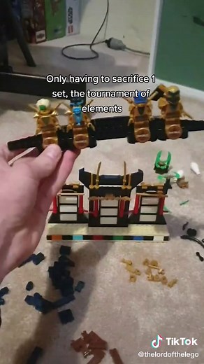 Custom Lego Ninjago MOCs Tournament of Elements Set