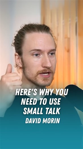 Small talk isn’t pointless. It’s permission to go deeper. The magic isn’t in the questions themselves. It’s in earning the right to ask them. #socialskills #conversation #smalltalk | SocialSelf