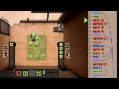 Human Resource Machine – Year 38 Digit Exploder (Efficient Solution + Explained)