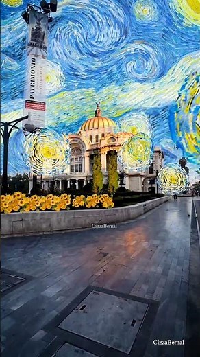 El ARTE de Van Gogh en 3D donde LA NOCHE ESTRELLADA COBRA VIDA!