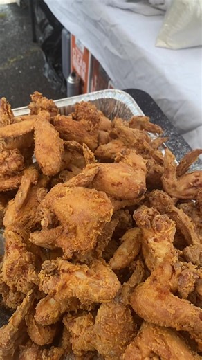 Our chicken sprinkles chicken wings are #phenomenal fried fresh onsite