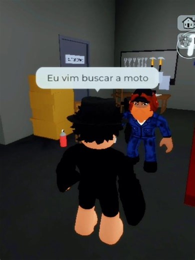 I went to pick up my motorcycle from the repair shop in Brookhaven #shorts #roblox #robloxbr #vir...