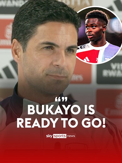 Saka Set to Return for Arsenal vs Fulham Tomorrow