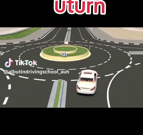 how to make uturn #onthisday #fyp #viral #fyp #albutindrivingschoo #albutindrivingschool