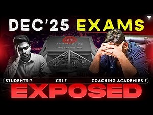 Unexpected Question Papers by ICSI ? EXPOSED | WHO'S FAULT ? DEC'25 EXAMS | CS AMIT VOHRA UNACADEMY