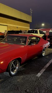 Kids at Operation Breakthrough refurbished this Chevelle as a fully electric vehicle for TE1 to arrive in on gameday 🛞 #WPMOYChallenge | The Kansas City Chiefs