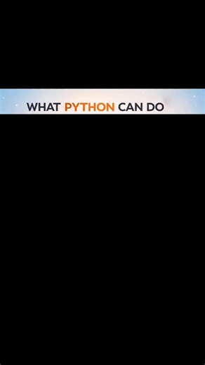 Prashant Kumar on Instagram: "🎯 What Python Can Do | One Language, Endless Possibilities Python is one of the most powerful and versatile programming languages in the world 🌍 From data analysis to AI, automation, and web development, Python helps developers, analysts, and businesses build faster, smarter, and more scalable solutions. 🚀 With Python, you can: 📊 Analyze & visualize data 🤖 Build AI & Machine Learning models ⚙️ Automate repetitive tasks 🌐 Develop web & software applications 🧮 