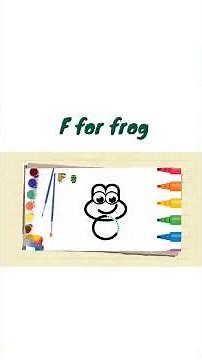 How to Draw Frog ✏️ | Frog Drawing and Colouring for Kids 🎨 | Step by Step Easy Frog Drawing