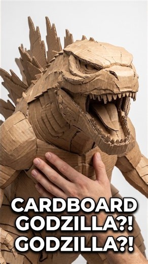 I Built GODZILLA Out of Cardboard 😱🔥