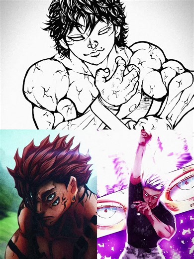 Baki vs Gojo and Sukuna Showdown