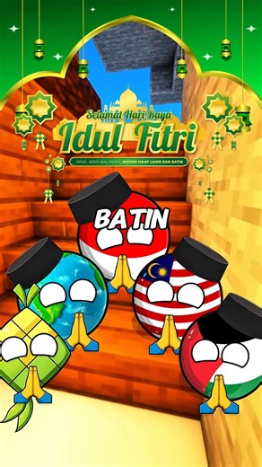 Country Activities During Takbiran Night #countryballs