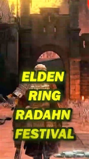 The Sad Truth Behind Radahn's Festival in Elden Ring 💔 #eldenring #shorts